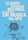 Cartaz SEMPEM 2013