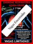 Estão encerradas as inscrições para o curso Síndrome Respiratória Aguda Grave!!