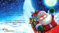O grupo PET - Enfermagem deseja a todos Feliz Natal e Próspero  Ano Novo