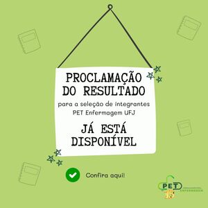 resultado processo seletivo