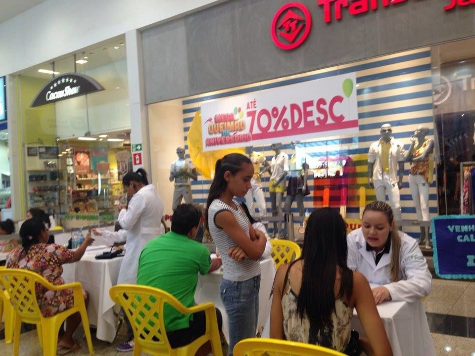 Extensão realizada em Jatahy Shopping 