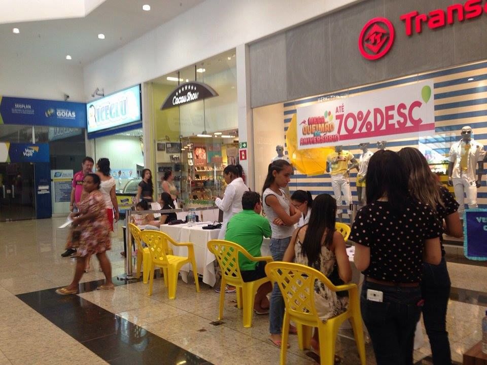 Extensão realizada em Jatahy Shopping 