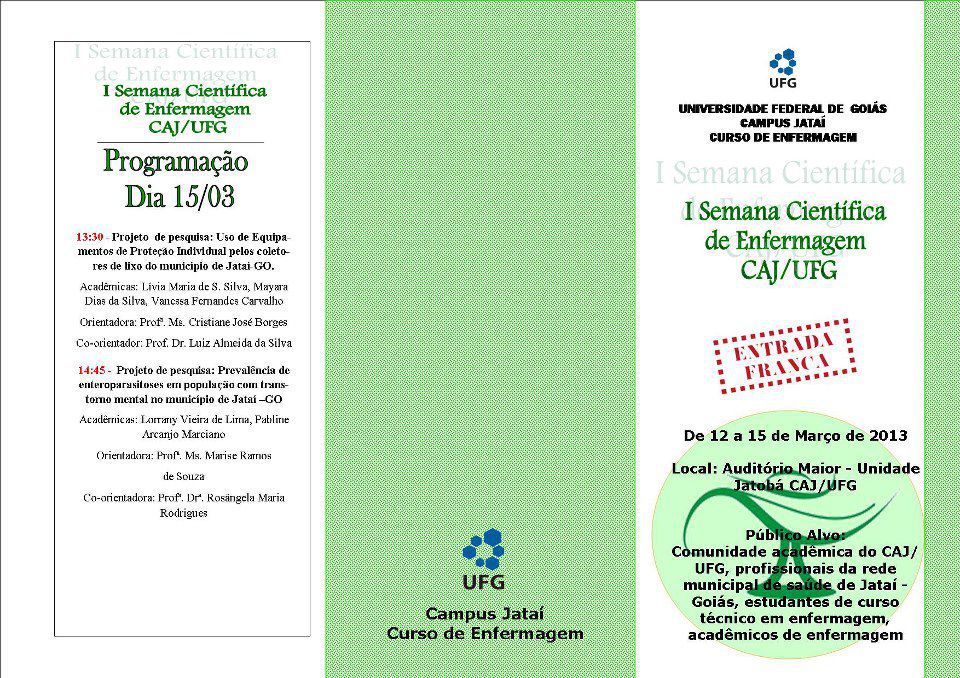 I Semana Científica