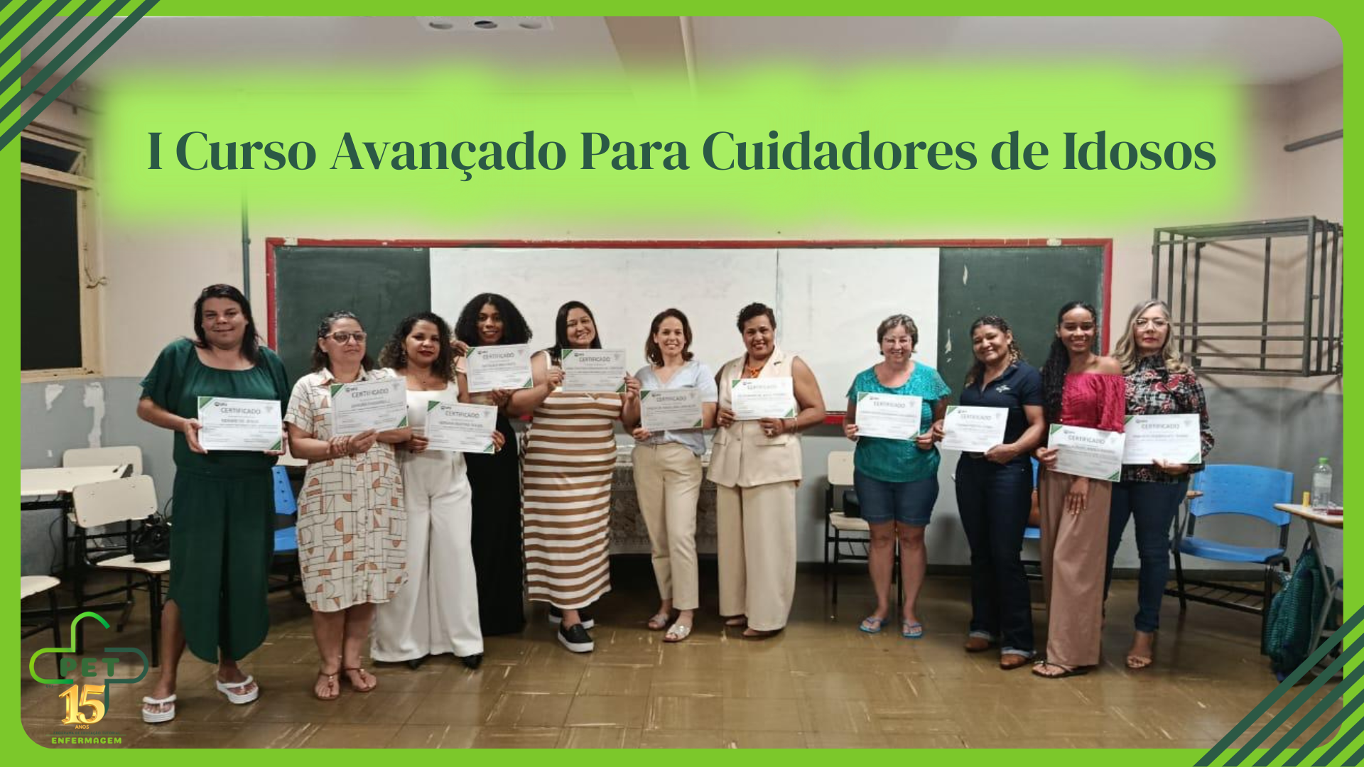 I Curso Avançado Cuidador De Idosos