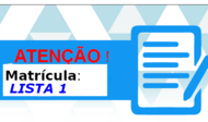 Imagem Lista 1 - 30 do ENA 26 Matrículas 
