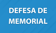 defesa de memorial capa