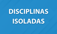 Capa disciplinas isoladas