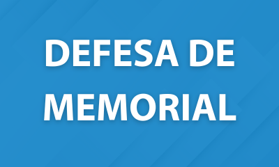 defesa de memorial capa