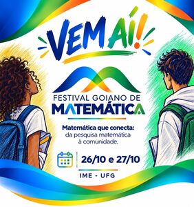 Festival Goiano de Matematica Cartaz