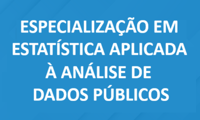 Especialização em Estatística Aplicada à Análise de Dados Públicos