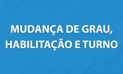 Mudança de grau nova capa