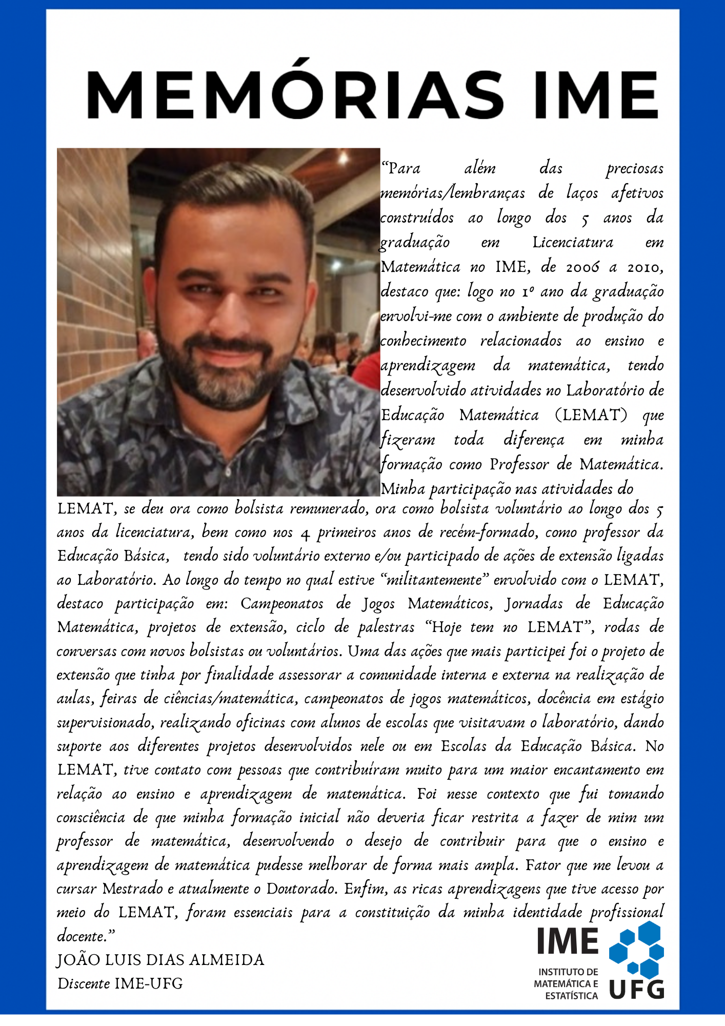 JOÃO LUIS DIAS ALMEIDA