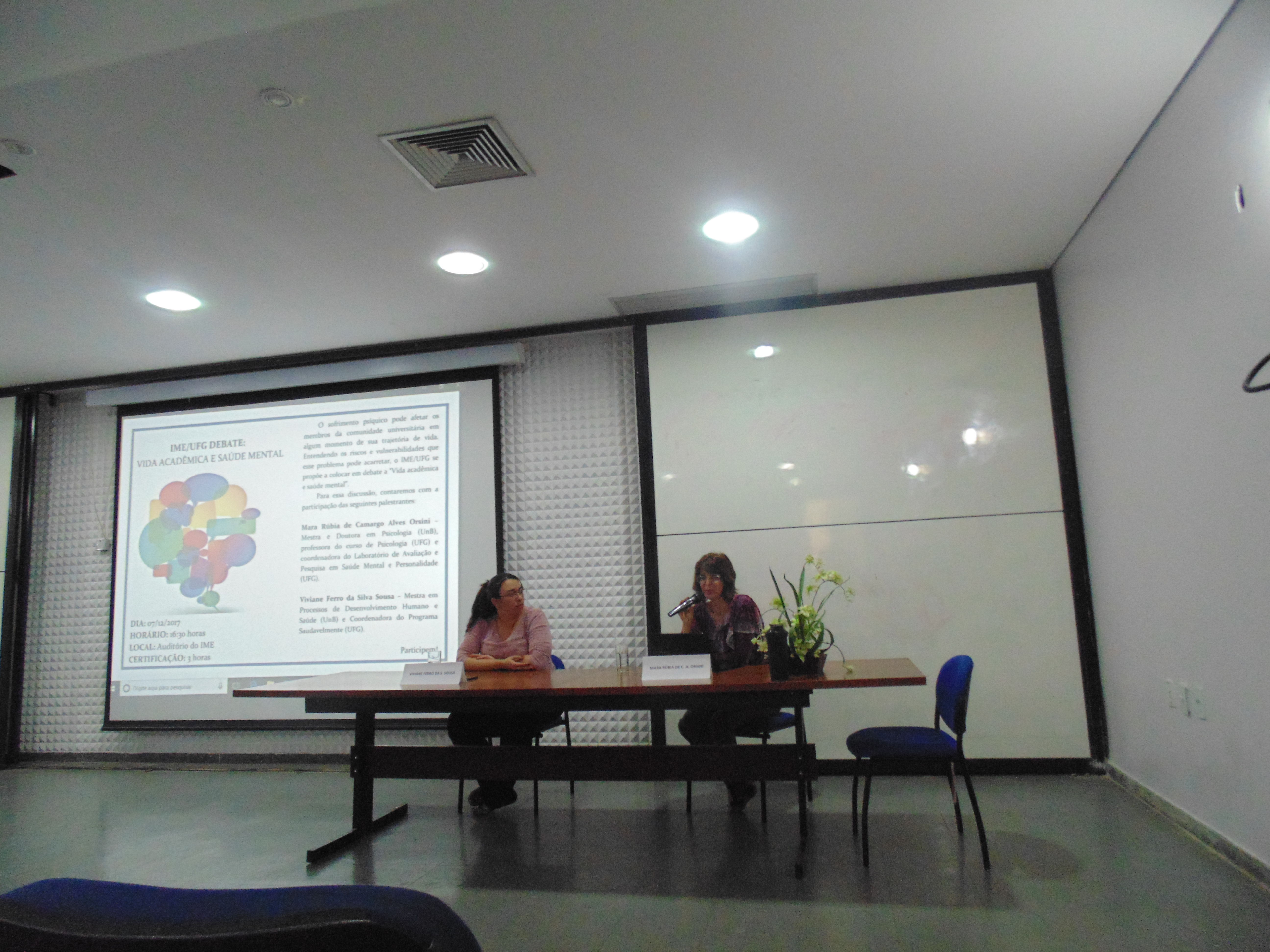 IME/UFG Debate