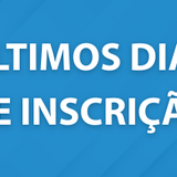 Últimos dias de inscrição capa