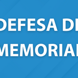 defesa de memorial capa