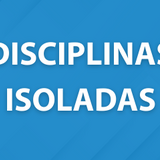 Capa disciplinas isoladas