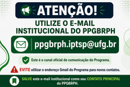 Email institucional PPGBRPH