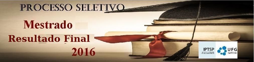 Processo seletivo resultado final