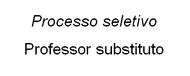 Banner prof substituto