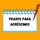 Acrescimo - Segundo momento