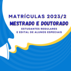 Matrícula - PPGF 2023/2