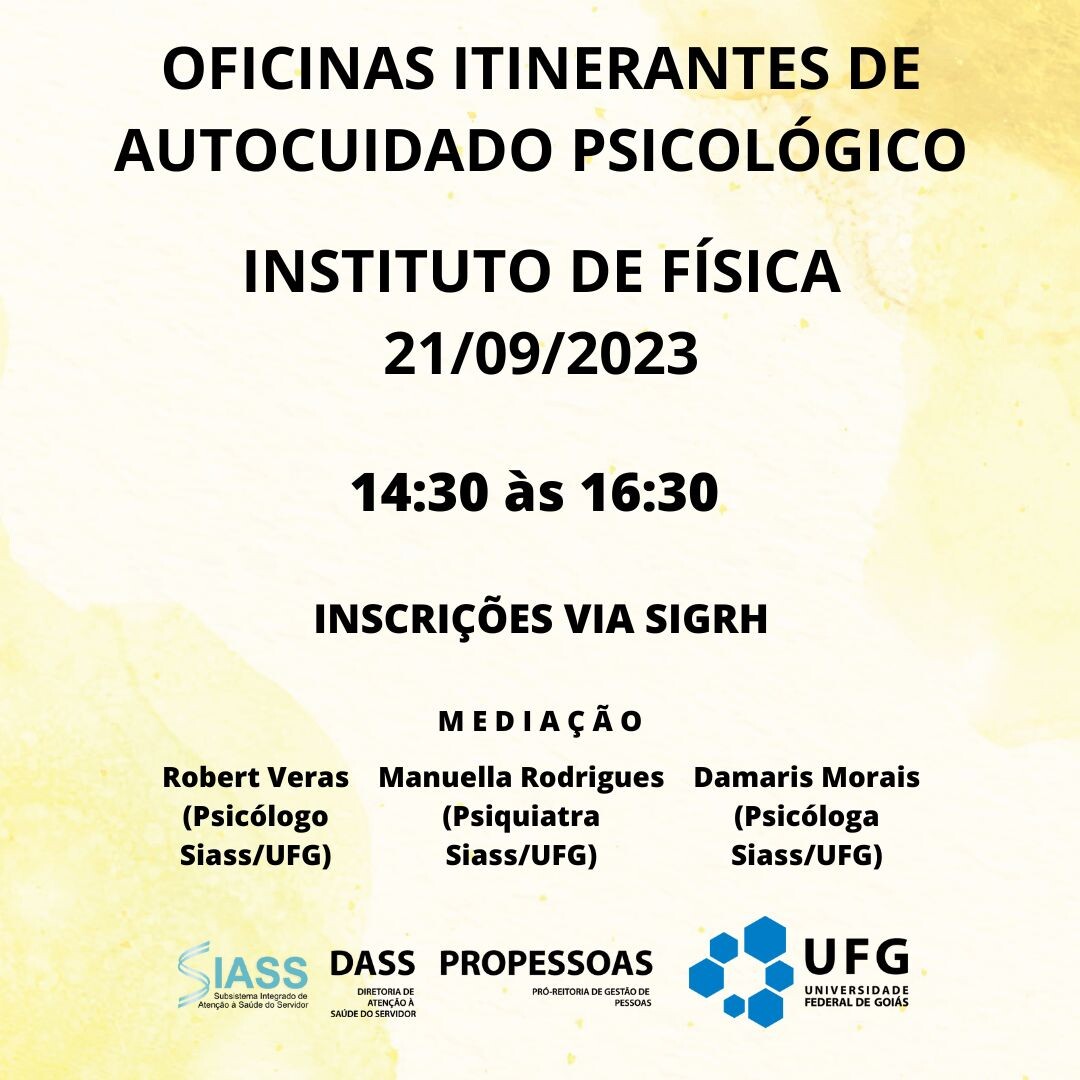 Oficina - Autocuidado psicológico