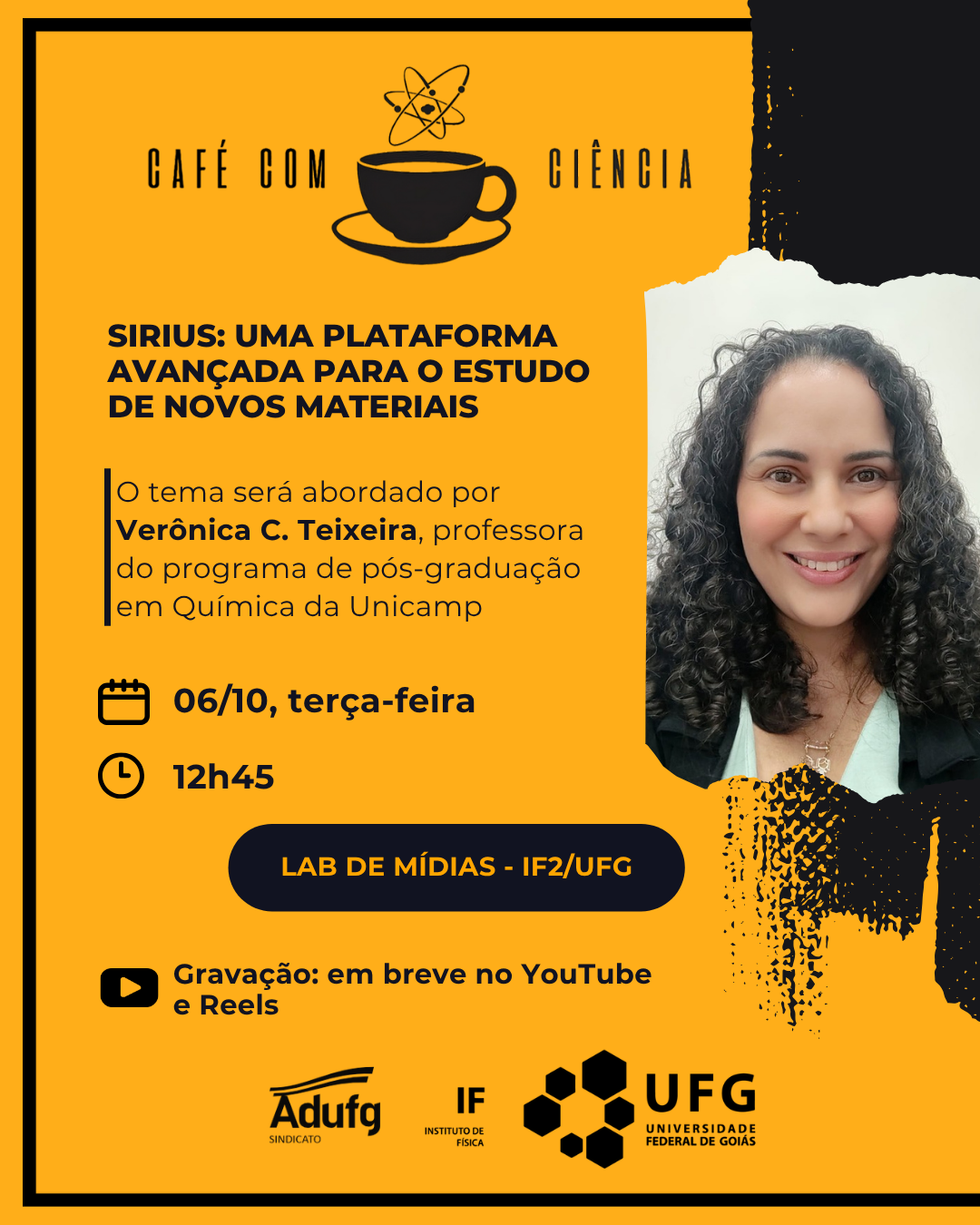 Verônica C. Teixeira - Café com ciência