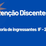 Tutoria de ingressantes IF - 2026