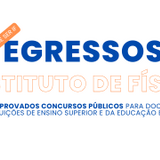 Egressos aprovados concursos públicos