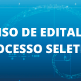 Capa aviso de edital pós