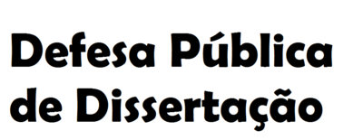 Defesa dissertação Defesa dissertação