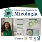 Participação da Camila no Congresso de Micologia 