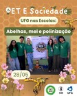 PET e Sociedade UFG nas Escolas abelhas