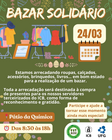 bazar solidário 2026