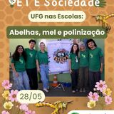 PET e Sociedade UFG nas Escolas abelhas