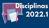 disciplinas 2022.1 capa