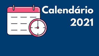 Calendário 2021 banner