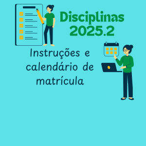 Banner disciplinas 2025.2
