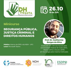 Minicurso Segurança Pública - Guilherme Borges