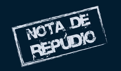 nota de repúdio