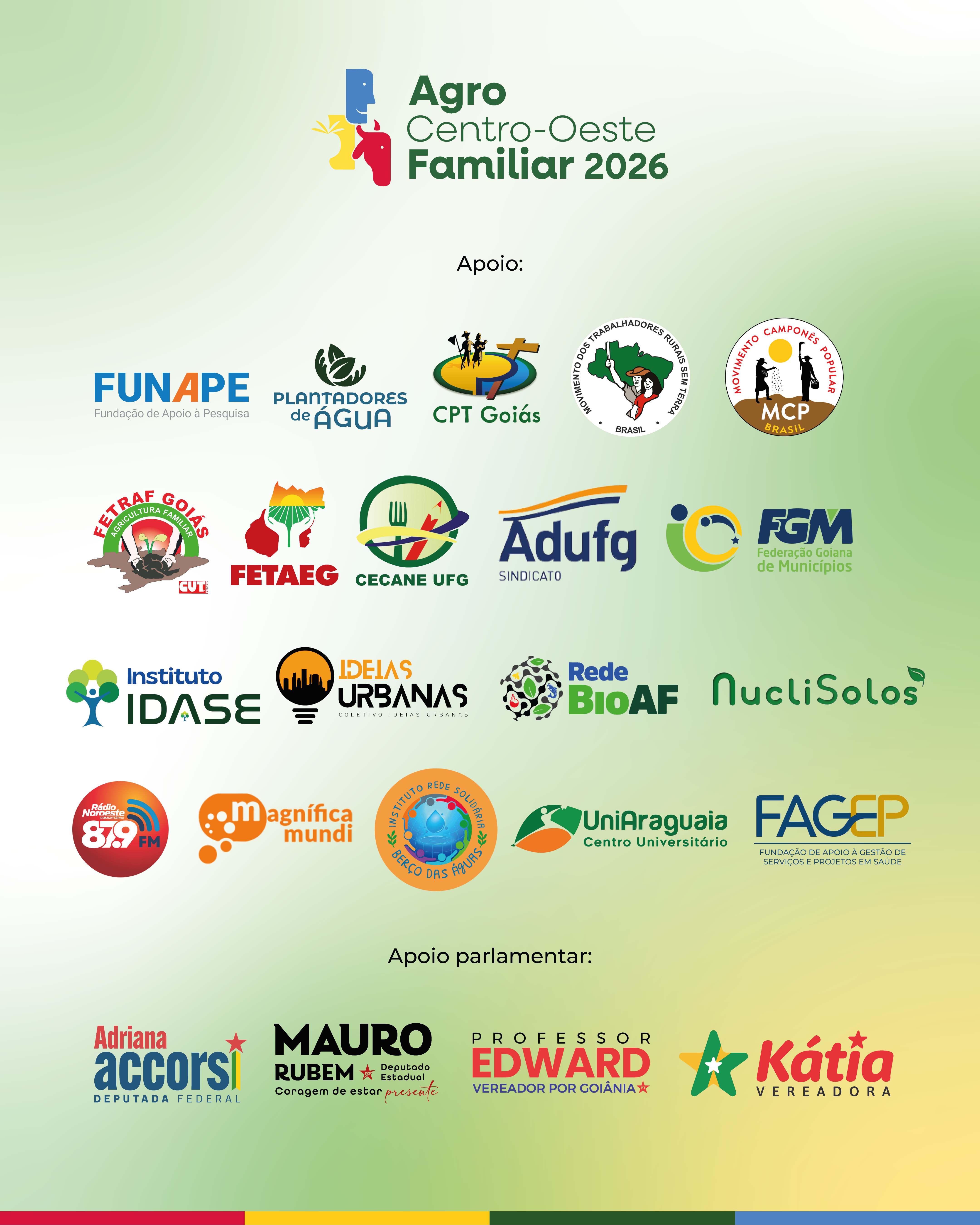 Parceiros da Agro Centro-Oeste Familiar 2026 - Card 1