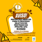 Abertura inscrições 2024