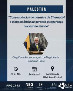 Cartaz palestra