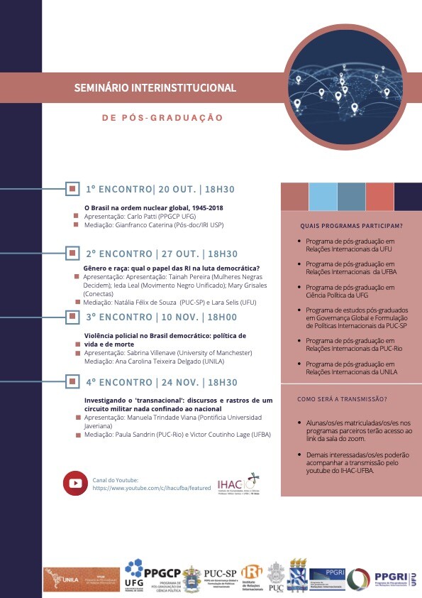 programação completa