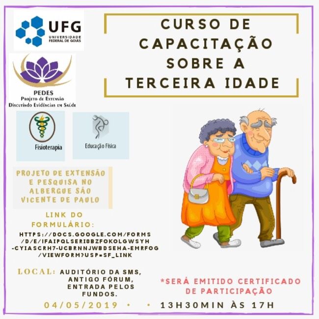 Curso de Capacitação sobre a Terceira Idade