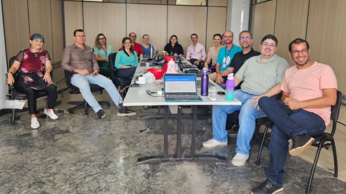 Foto da primeira reunião dos programas de pós-graduação