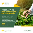 PROGRAMA DE PÓS -GRADUAÇÃO EM AGRONOMIA