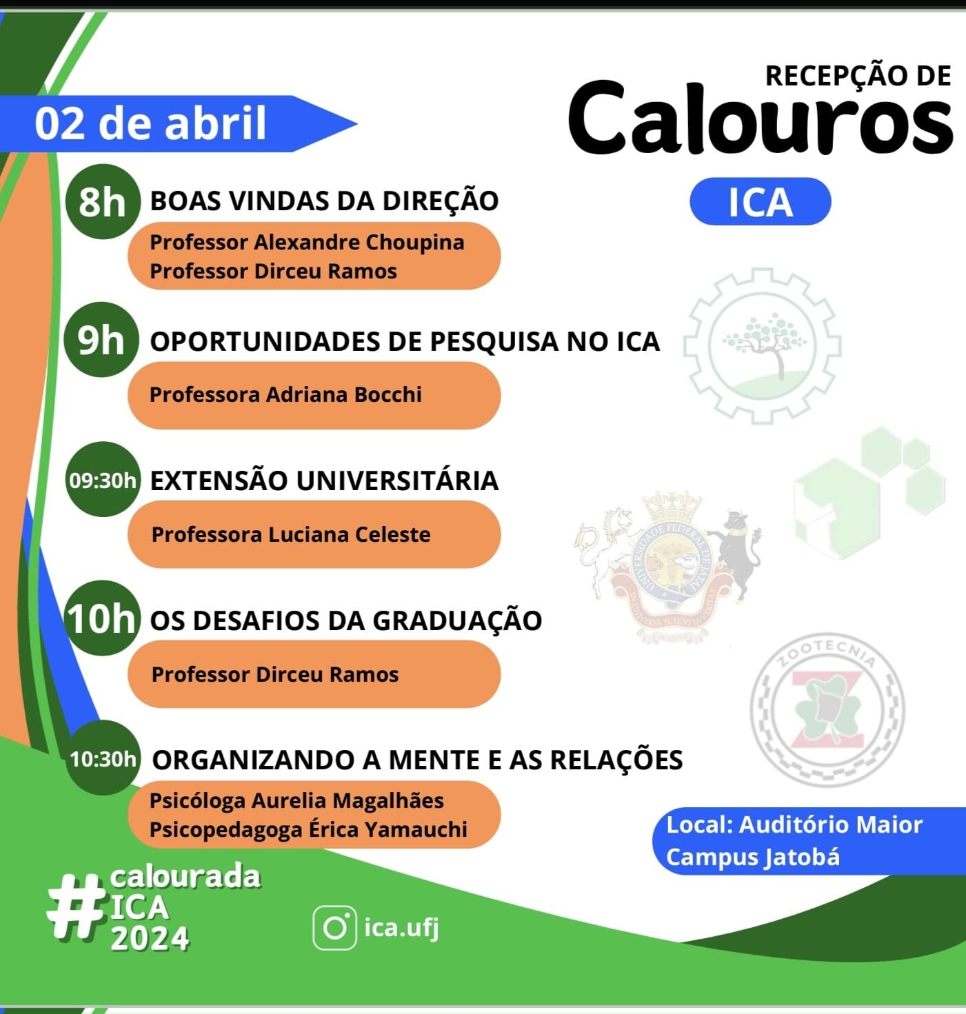 Calourada  ICA 2024