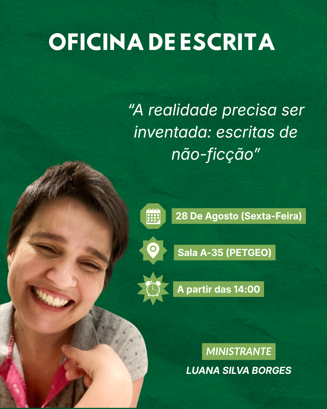 oficina de escrita luanna