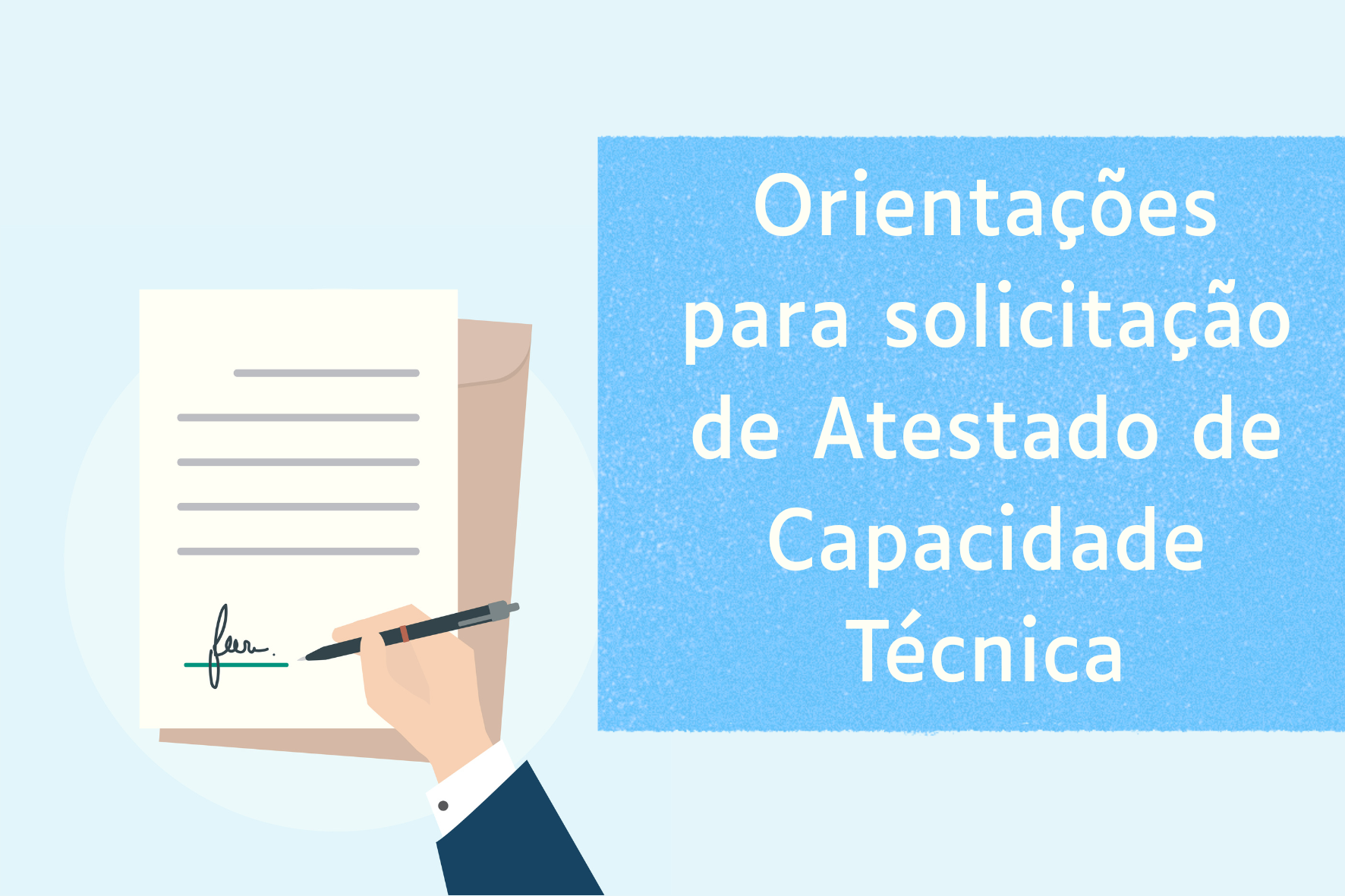 Orientações Atestado Capacidade Técnica